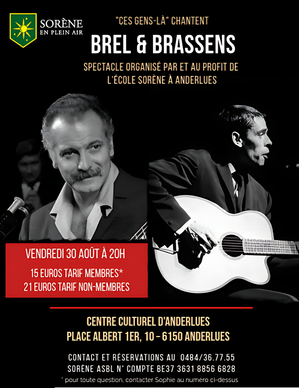 Concert Brel & Brassens